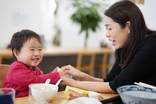 お子様が安心して治療を受けられるように配慮しています