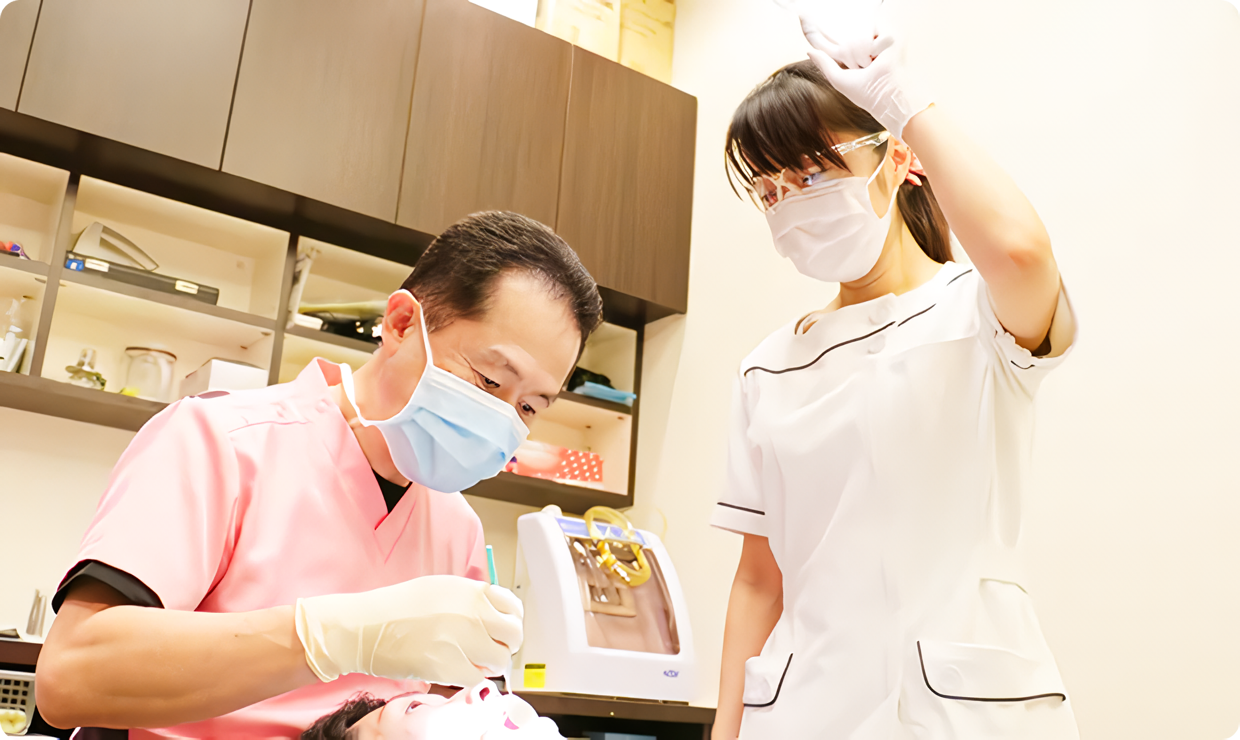 他院で抜歯と言われた場合などもみやけ歯科医院へお越しください