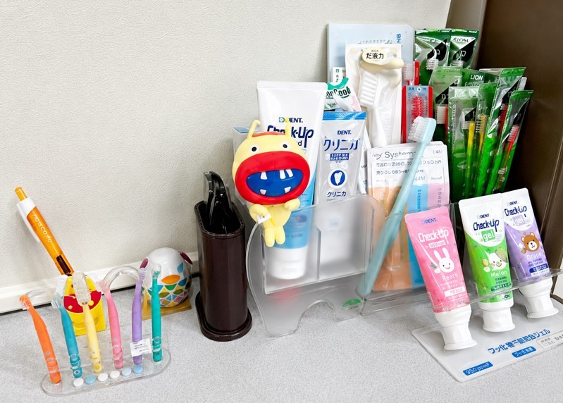 ケアグッズも販売