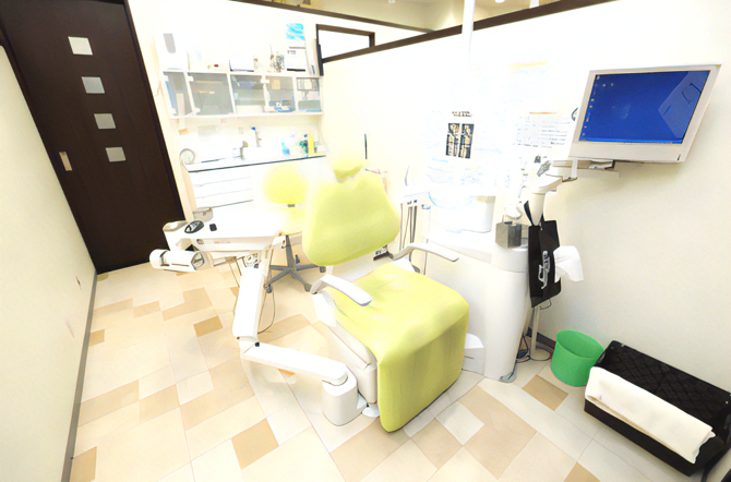 明るくゆったり過ごせる診療室
