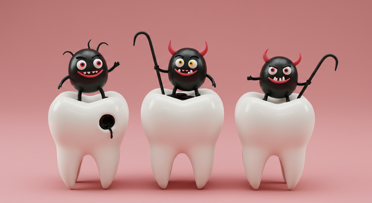 初期虫歯なら短期間で回復可能