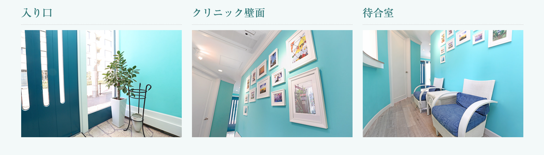 ①②③院内の写真