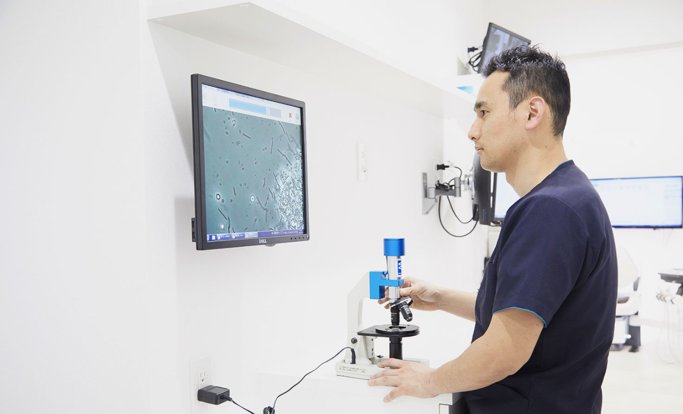 治療・検査の様子