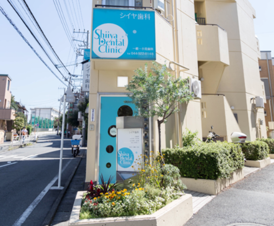 ①外観②受付③診療室