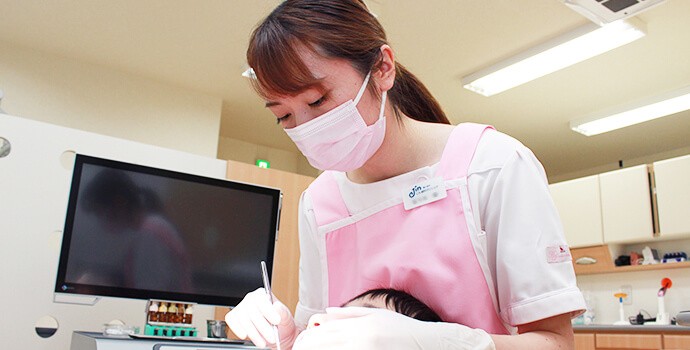 お子様の気持ちに寄り添った診療を心がけています