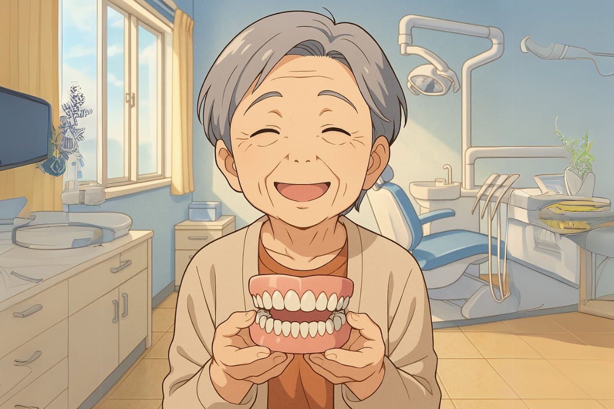 有床義歯-取り外せて清潔に使えます！