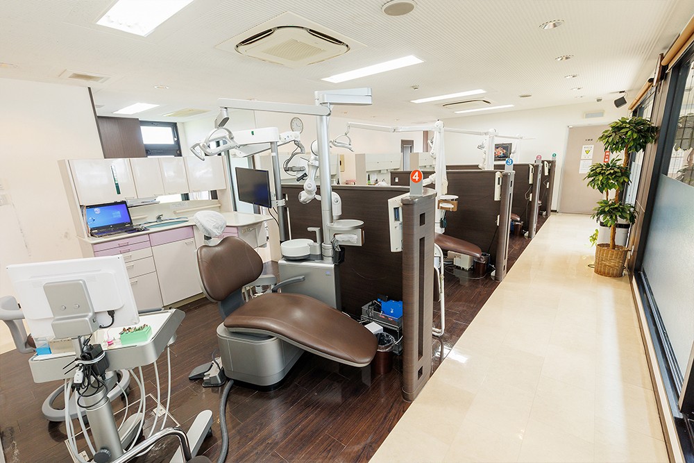 半個室の診療室