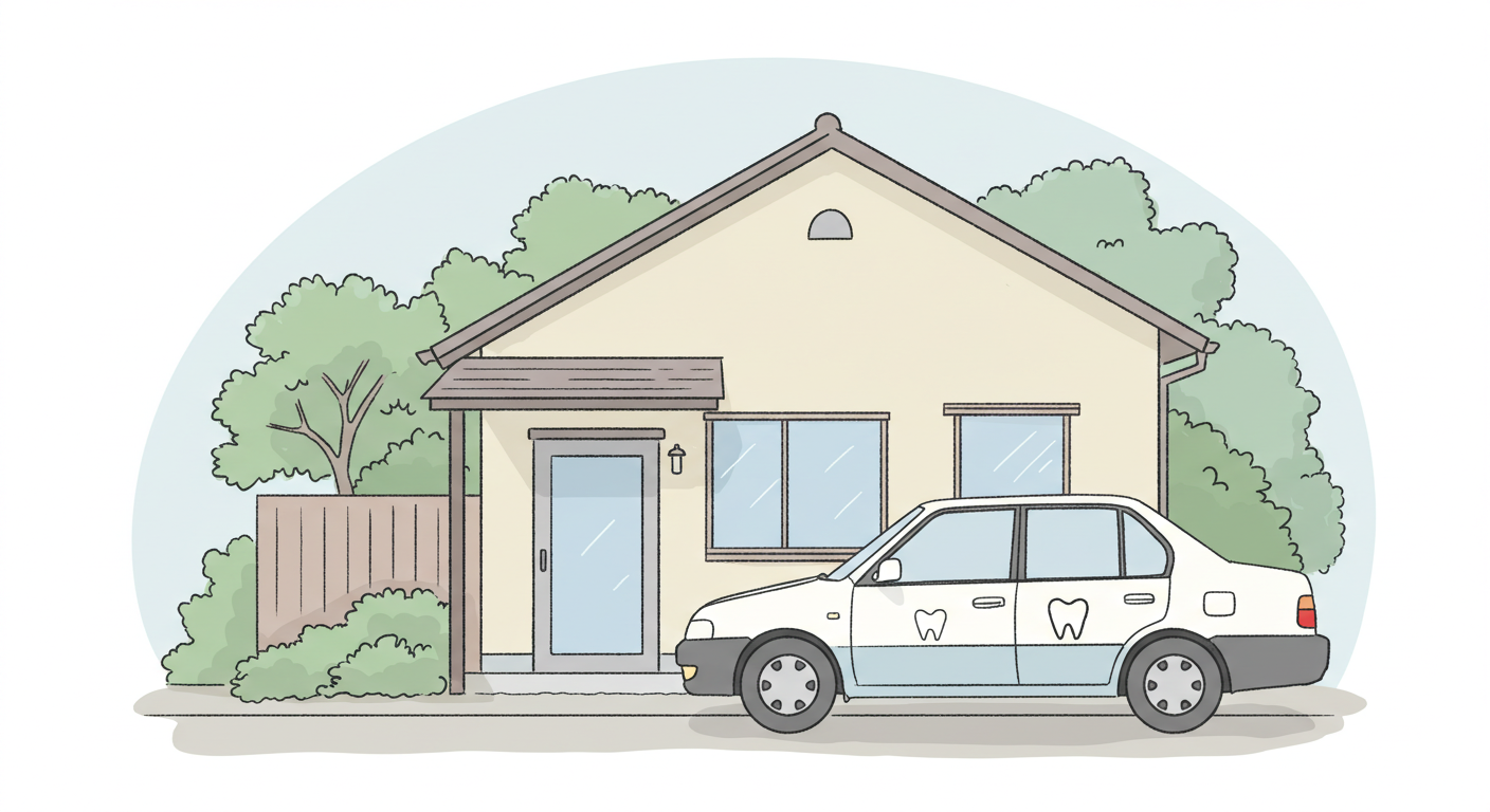 歯科医療をご自宅までお届け