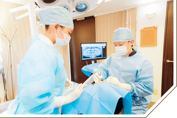 安全で精度の高い手術を提供します。