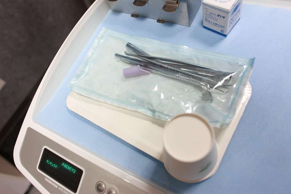 仲町台たがみ歯科医院はしっかり衛生管理をしております