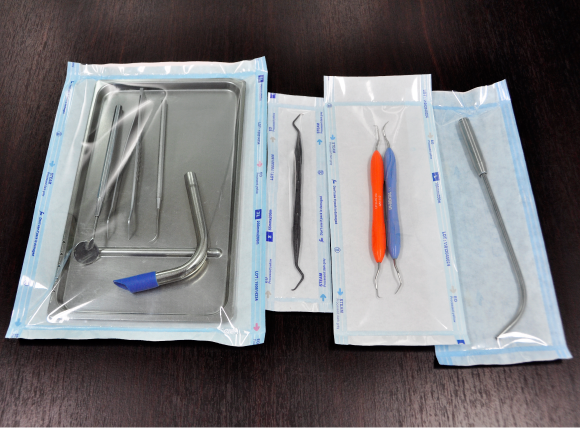 院内感染を防ぐため治療器具の滅菌を徹底しています