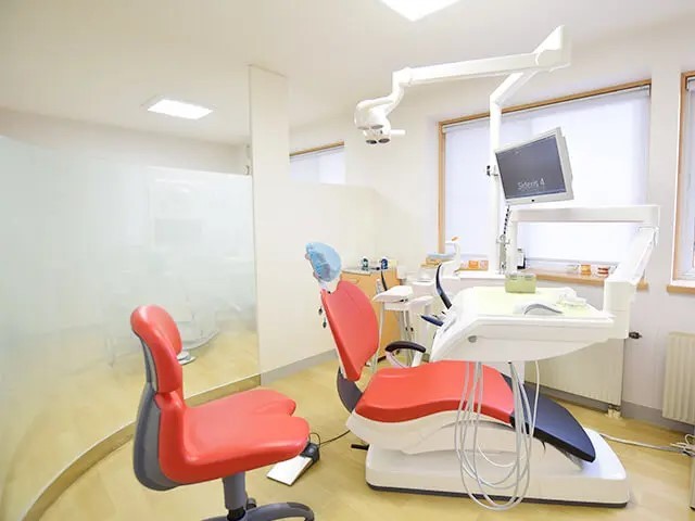 座り心地のいい治療ユニットです