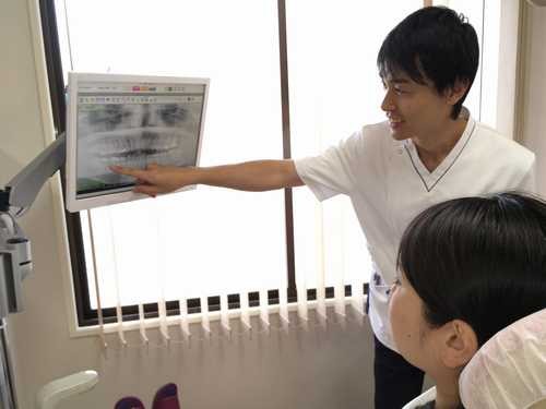 丁寧な説明を心がけています