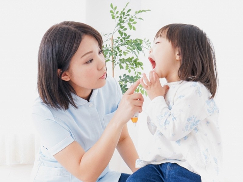 お子様の歯のトラブルに対応します
