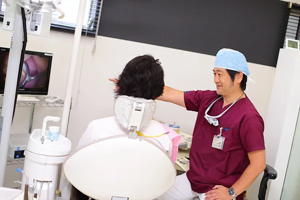 患者様が日々の生活の中で予防を意識しやすいよう、適切なケア方法の提案を行っています