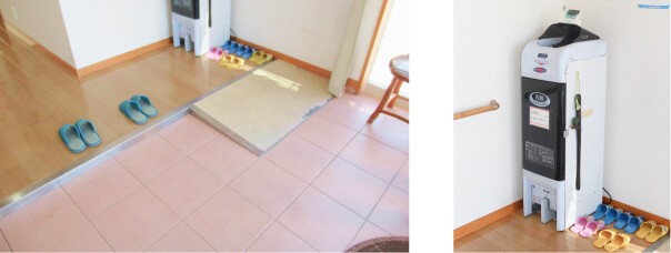 院は段差が無いつくりとなっています