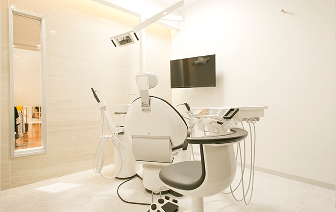 ①外観②待合室③診療スペース