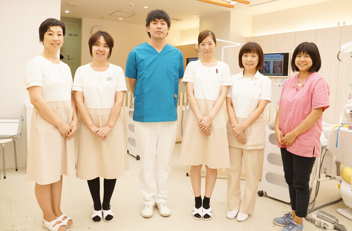 スタッフひとりひとりのまごころをを持って患者様と接しています